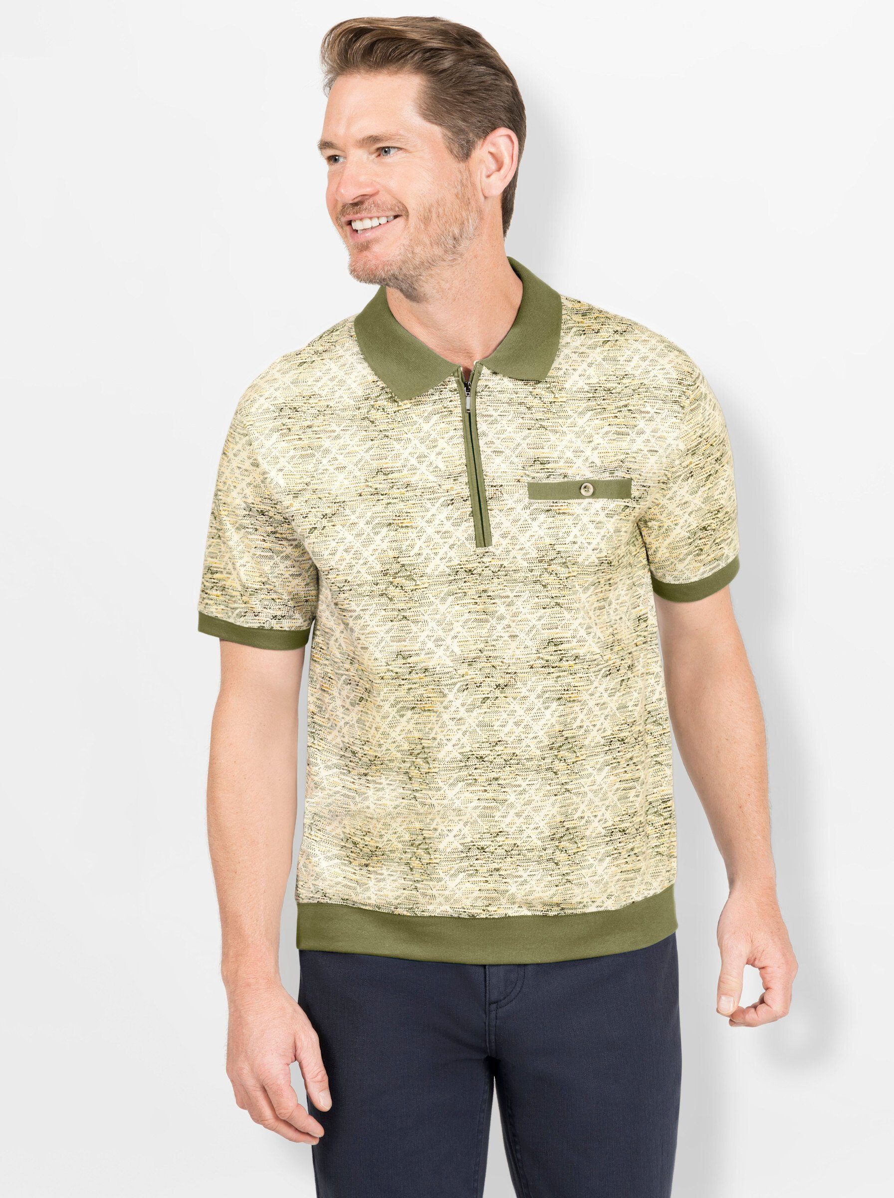Marco Donati Poloshirt "Kurzarm-Poloshirt", (1 tlg.) günstig online kaufen