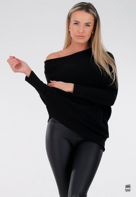 YC Fashion & Style Strickpullover "Casual Chic: Asymmetrischer Pullover" Ba günstig online kaufen