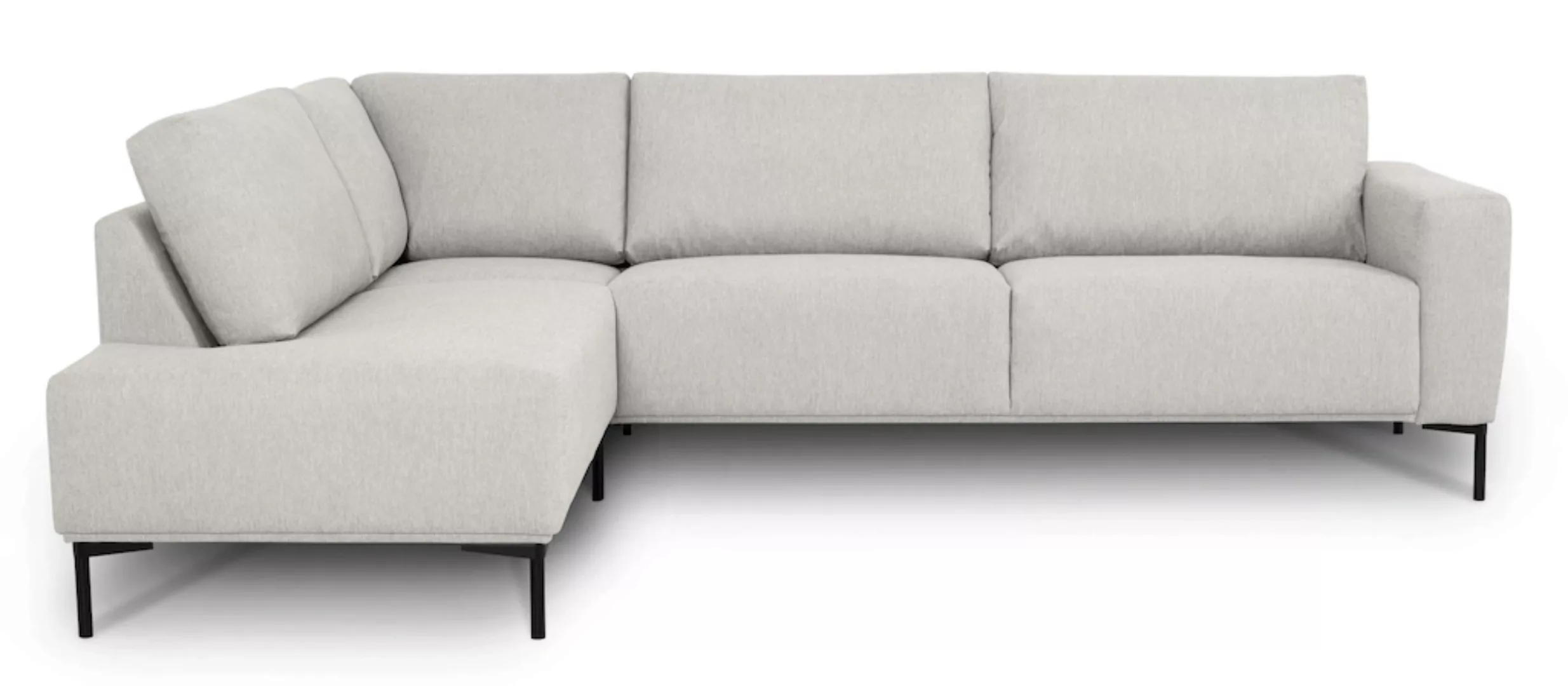 andas Ecksofa "Melby", (2 St.), Breite 275 cm, in einem weichen Struktur St günstig online kaufen