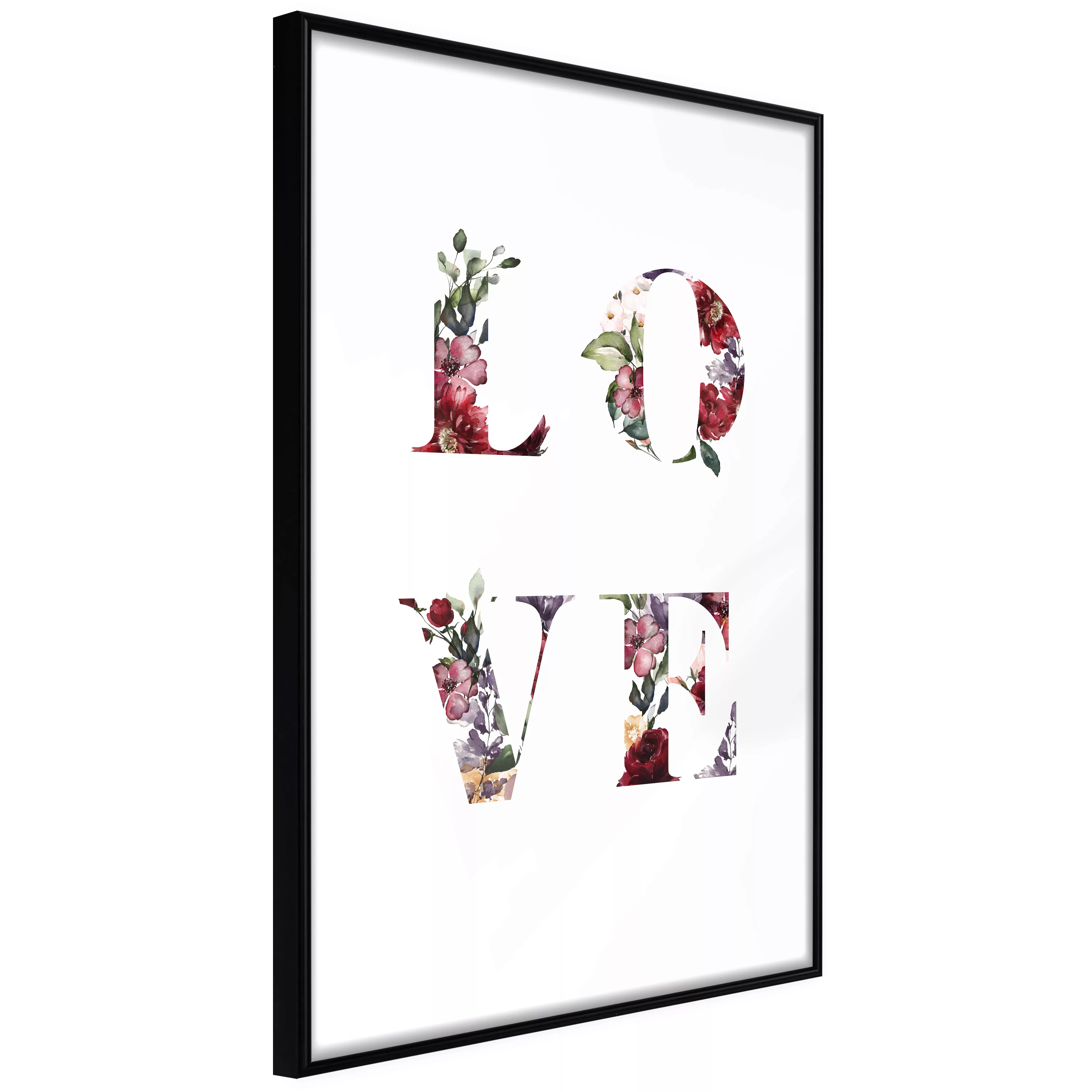 Poster - Floral Love günstig online kaufen