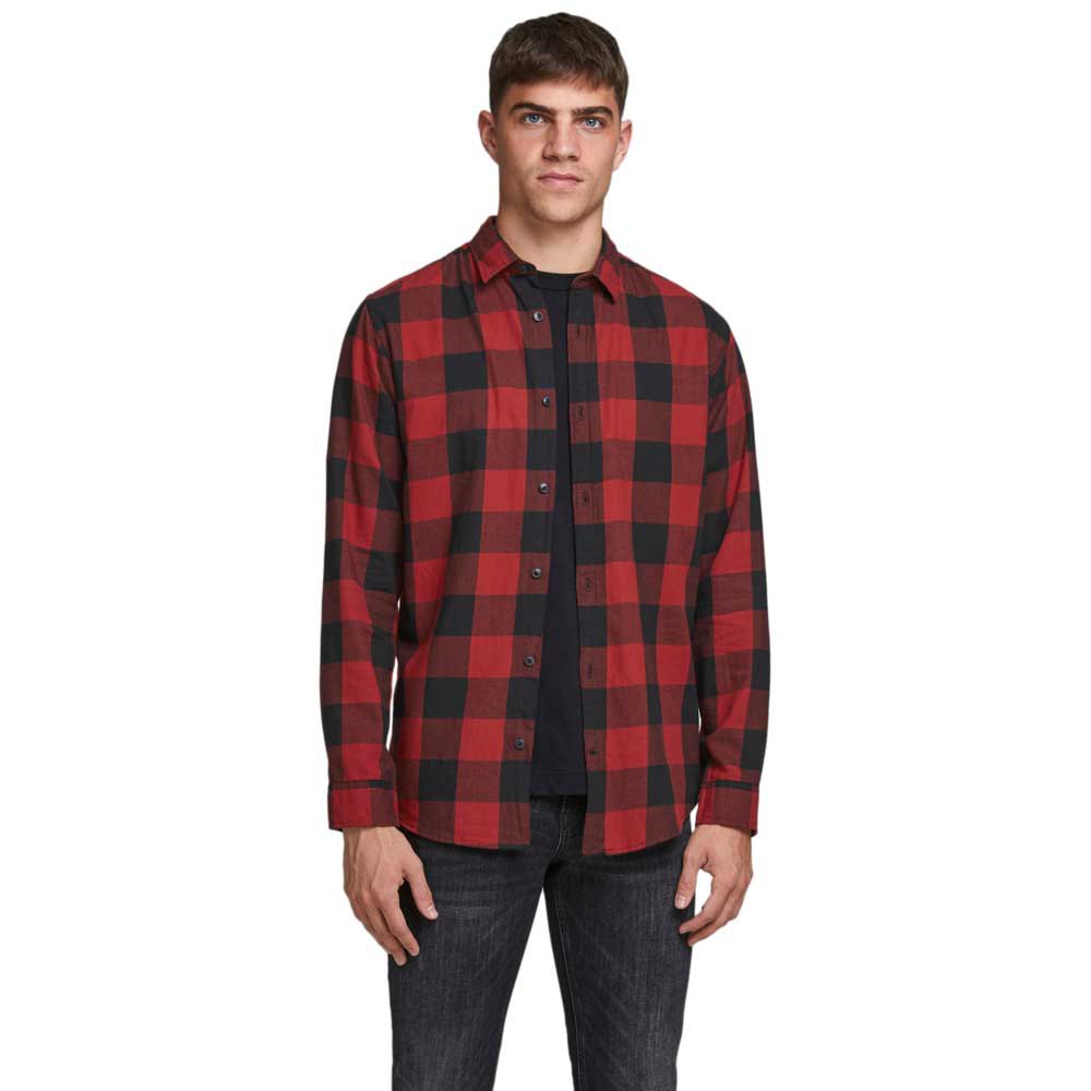 Jack & Jones Herren Freizeit Hemd JJEGINGHAM TWILL - Slim Fit günstig online kaufen