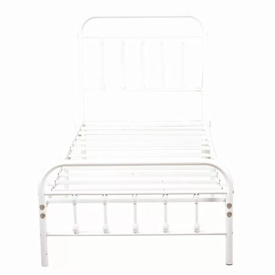 REDOM Metallbett Eisenbett Doppelbett Bett Tagesbett (90x200cm, Bettrahmen günstig online kaufen