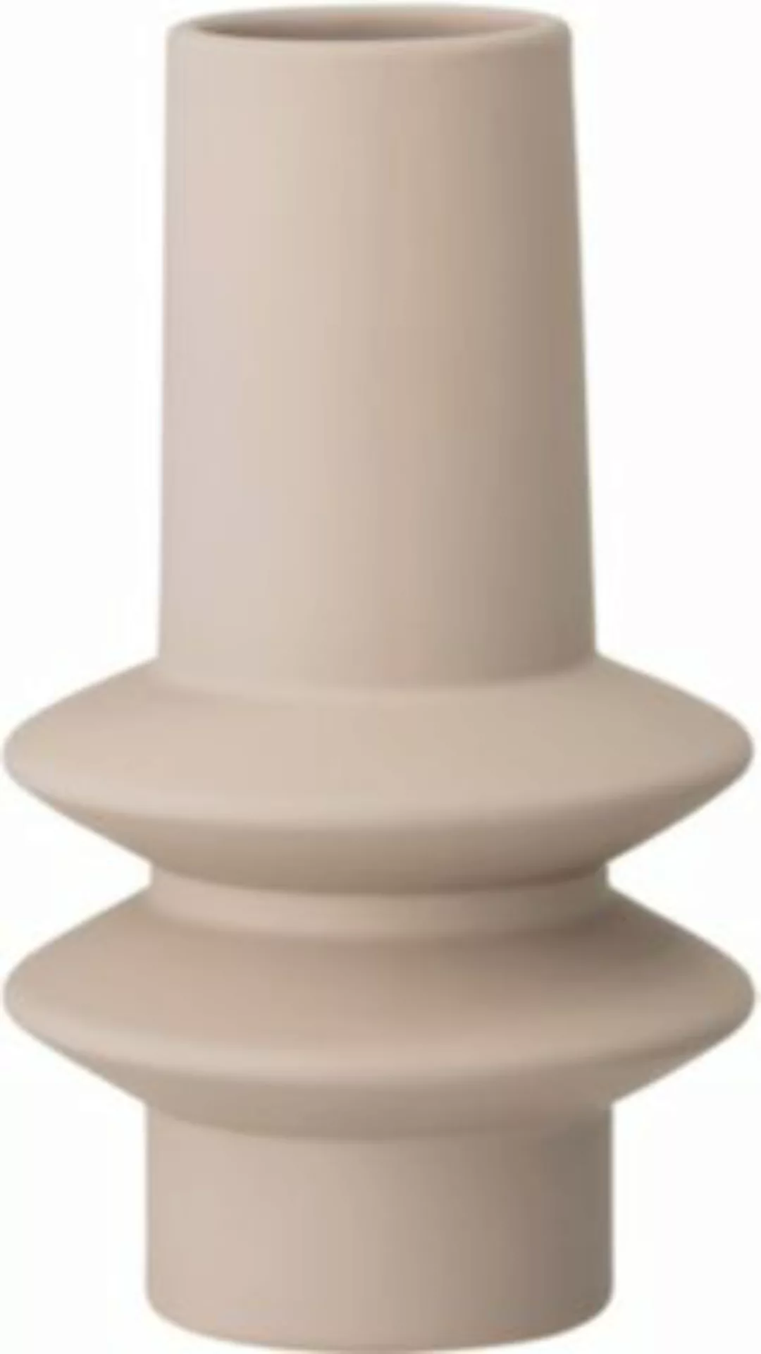 Bloomingville "Vase ""Isold"", Ø12,5xH22cm" natur günstig online kaufen