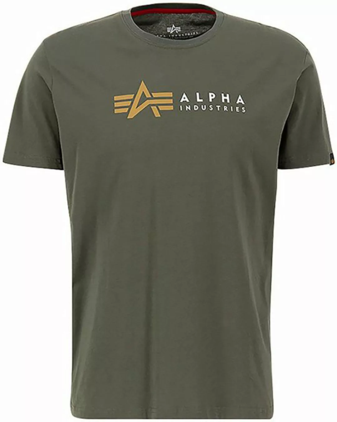 Alpha Industries Kurzarmshirt Alpha Label T günstig online kaufen