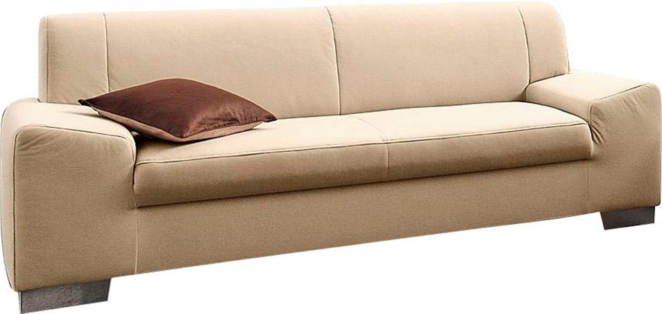DOMO collection 3-Sitzer "Alisson zeitlose Formensprache, modern flache Arm günstig online kaufen