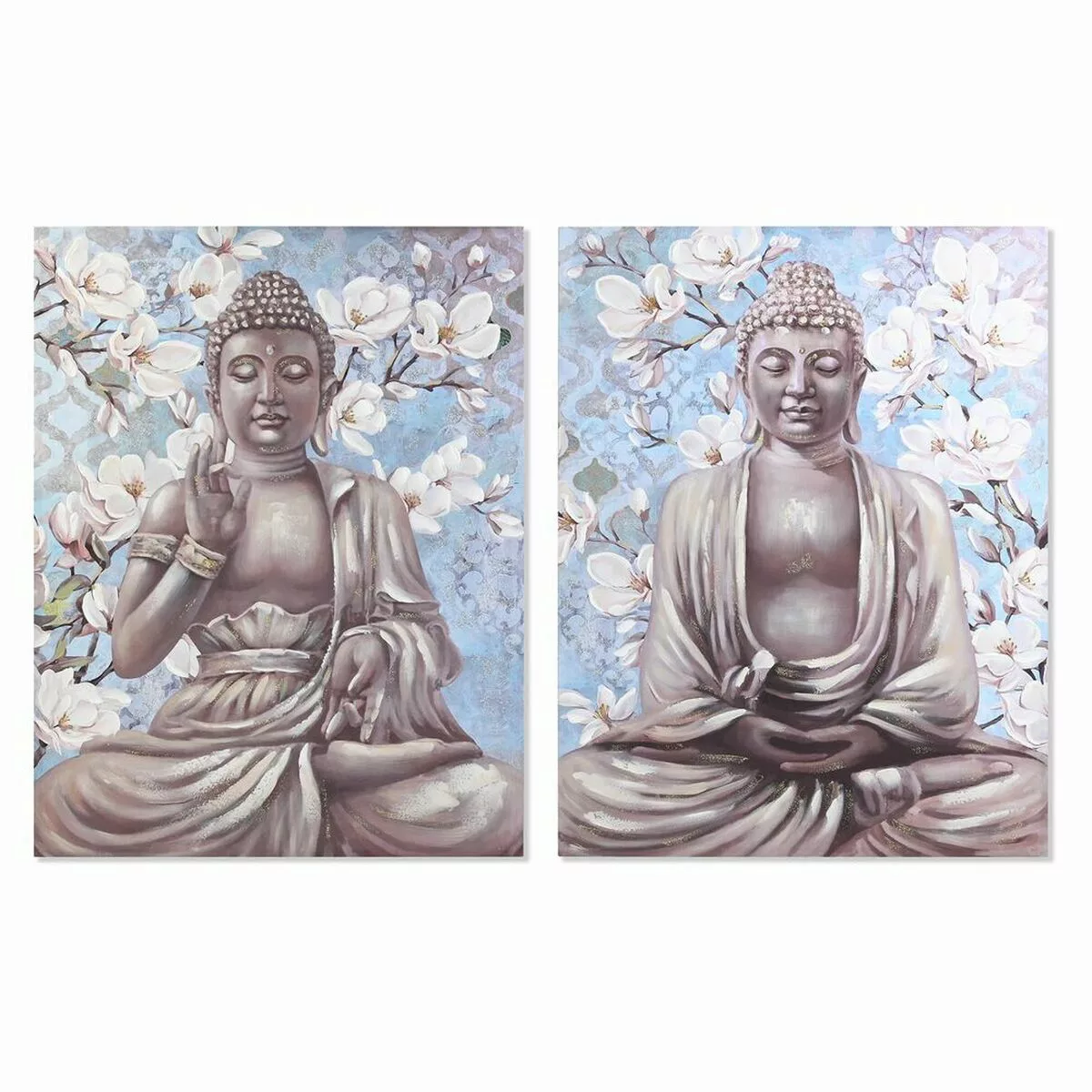Bild Dkd Home Decor Buddha 90 X 3 X 120 Cm Orientalisch (2 Stück) günstig online kaufen