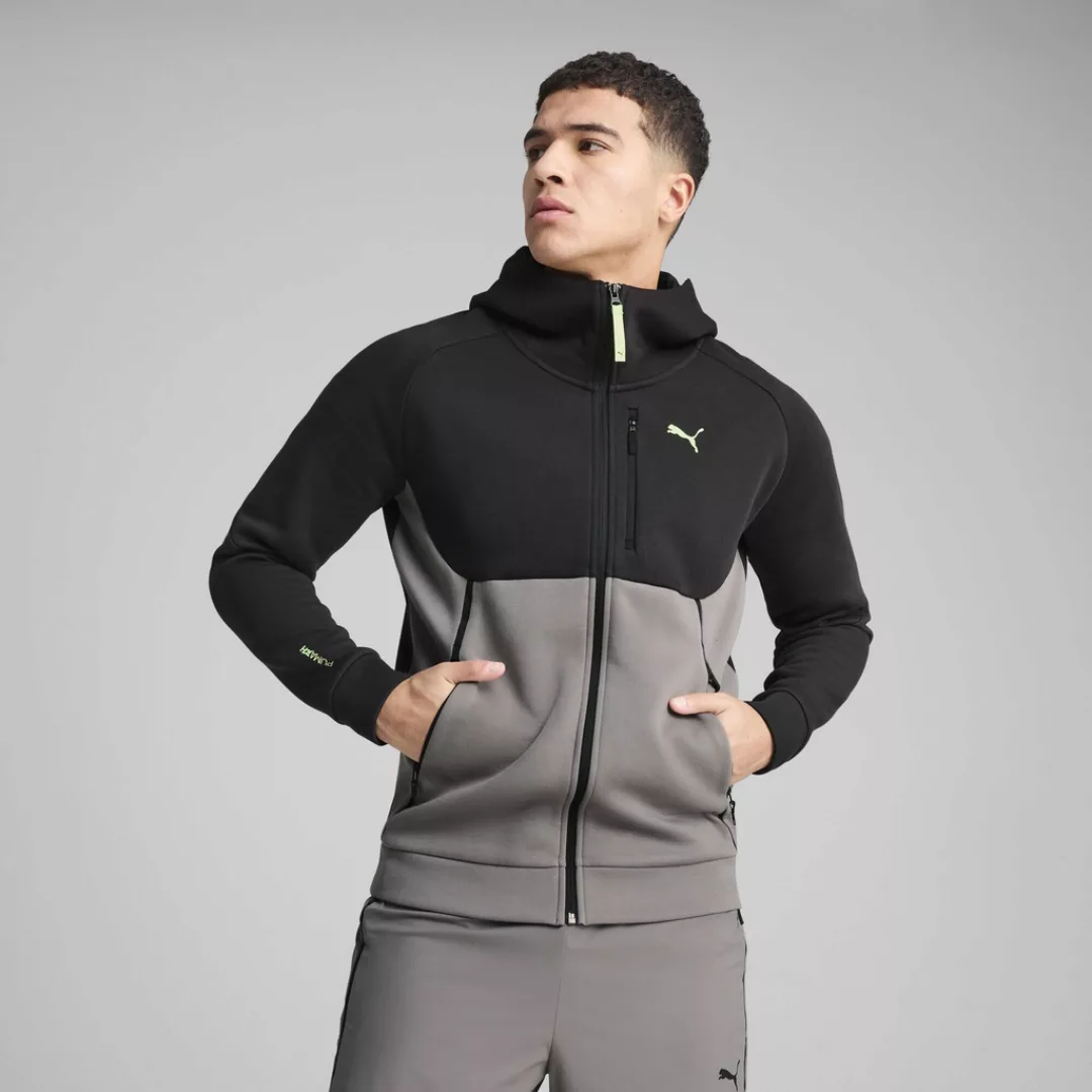 PUMA Sweatjacke "PUMATECH Hoodie mit durchgehendem Reißverschluss Herren" günstig online kaufen