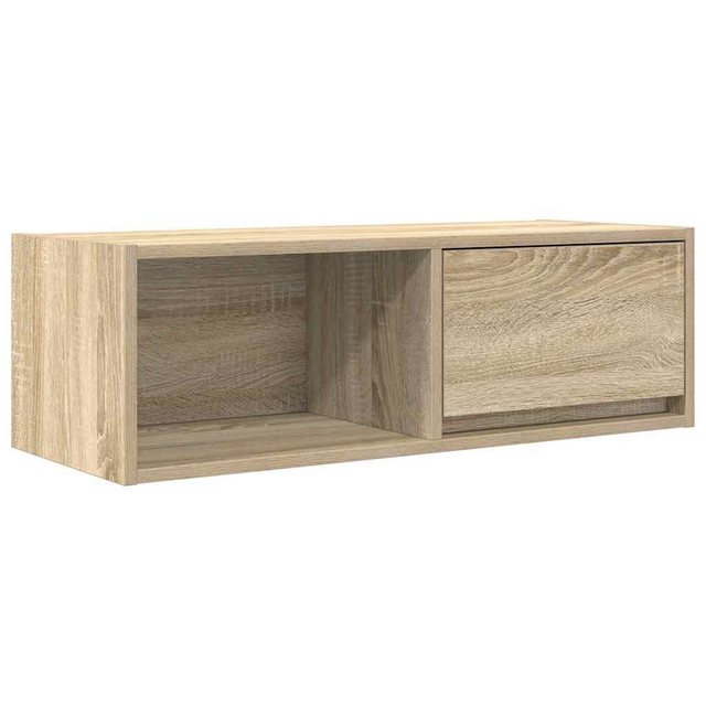 vidaXL TV-Schrank TV-Schrank Sonoma-Eiche 80x31x25,5 cm Holzwerkstoff (1-St günstig online kaufen