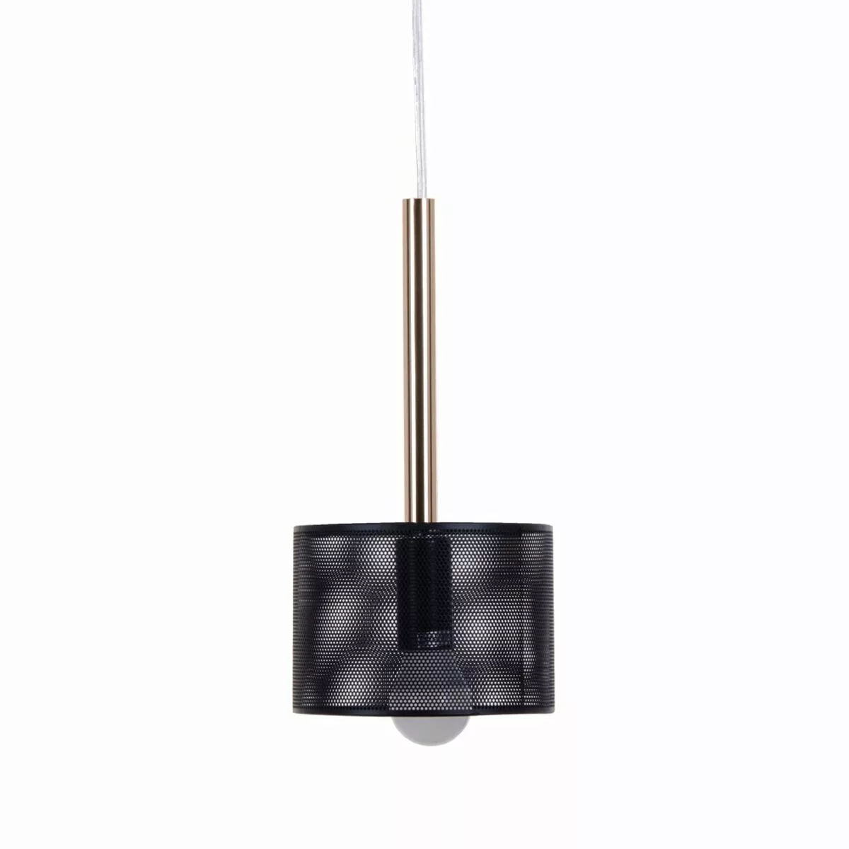 Deckenlampe 14 X 14 X 29 Cm Schwarz Metall günstig online kaufen