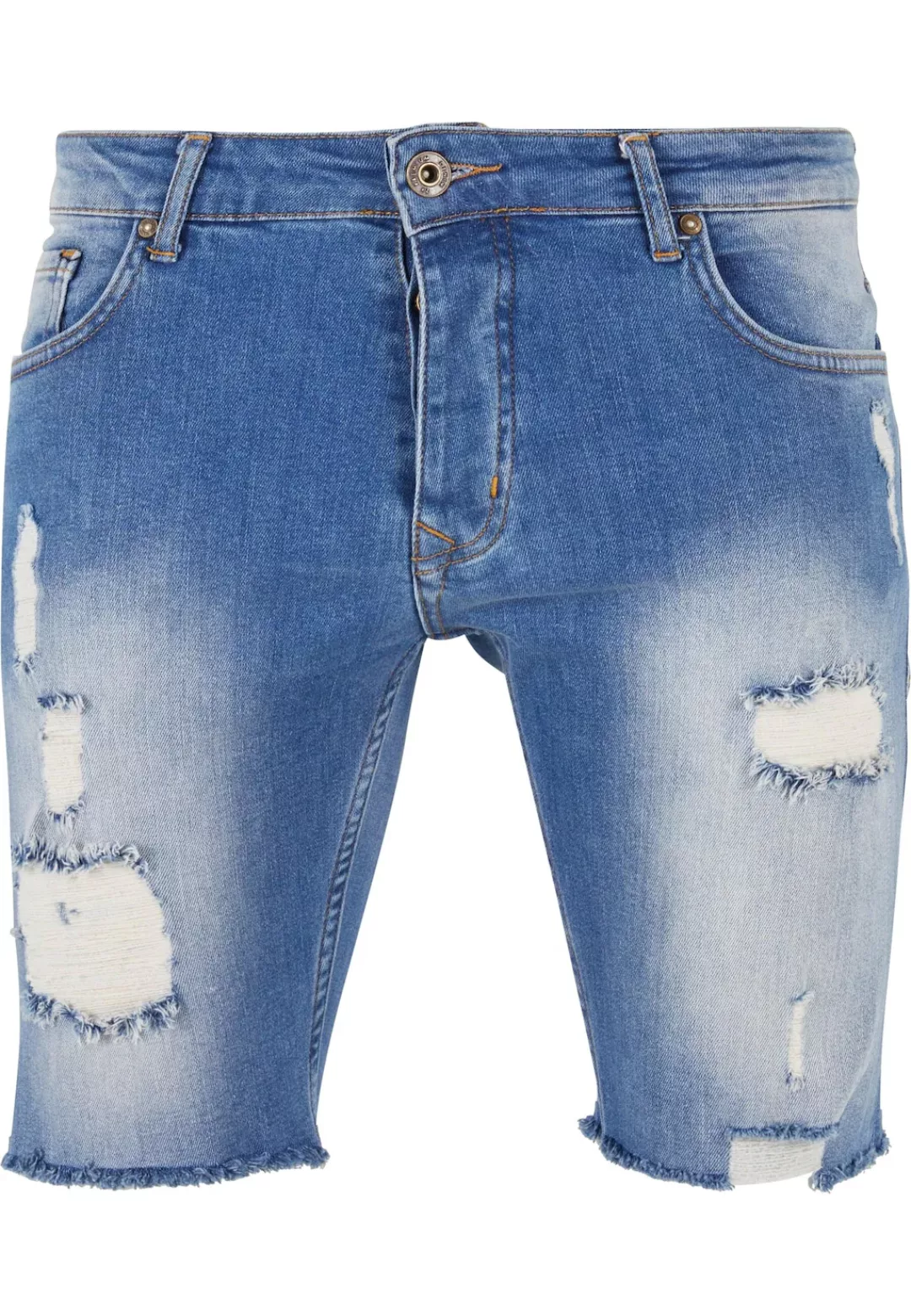 2Y Studios Shorts "2Y Studios Herren 2Y Destroyed Skinny Denim Shorts", (1 günstig online kaufen