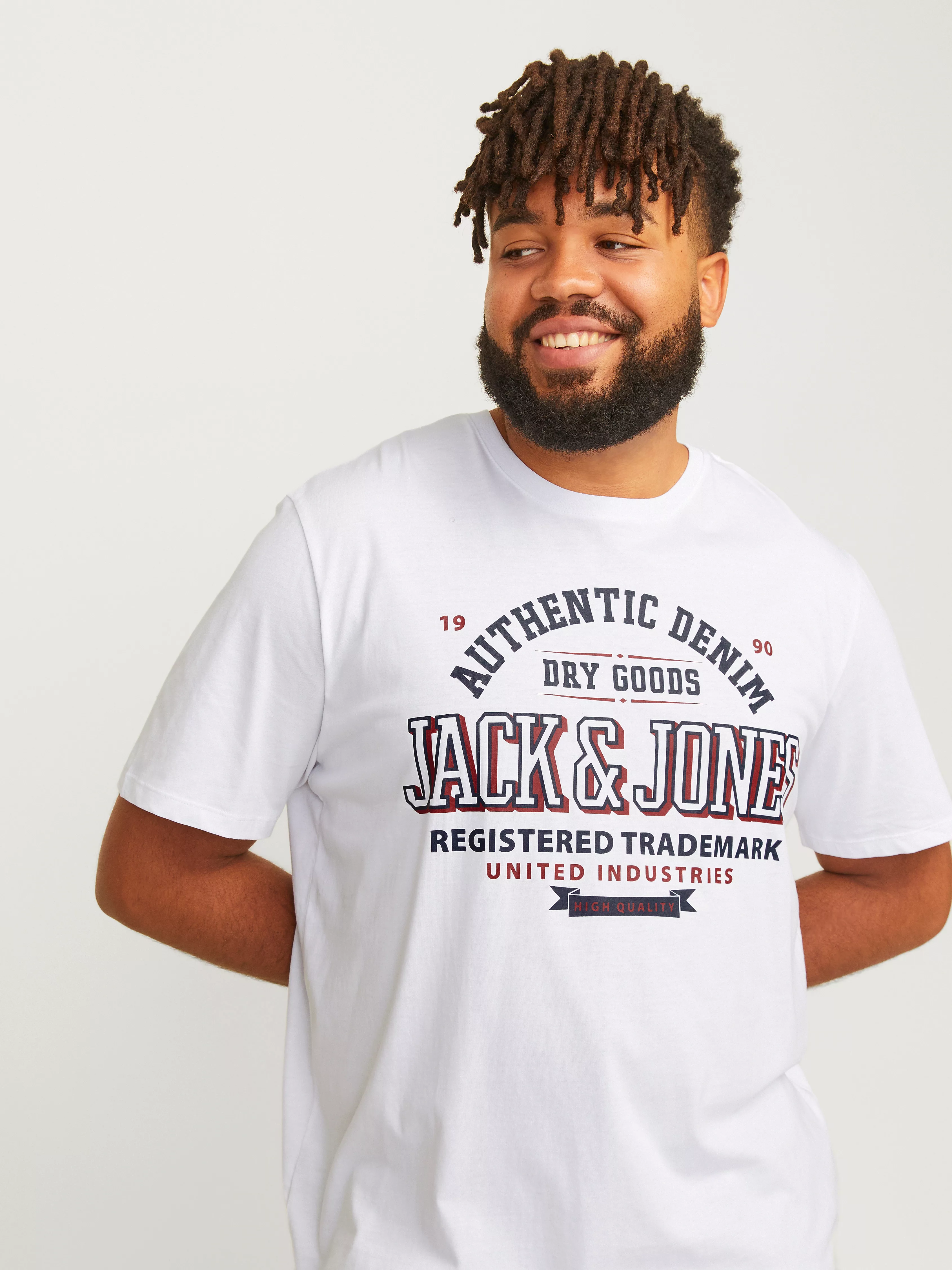 Jack & Jones PlusSize T-Shirt "JJELOGO TEE SS O-NECK 2 COL AW24 S PLS", mit günstig online kaufen