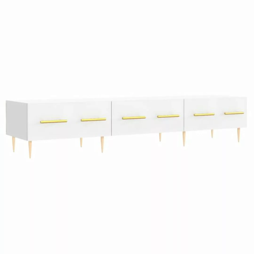 vidaXL TV-Schrank TV-Schrank Weiß 150x36x30 cm Holzwerkstoff (1-St) günstig online kaufen