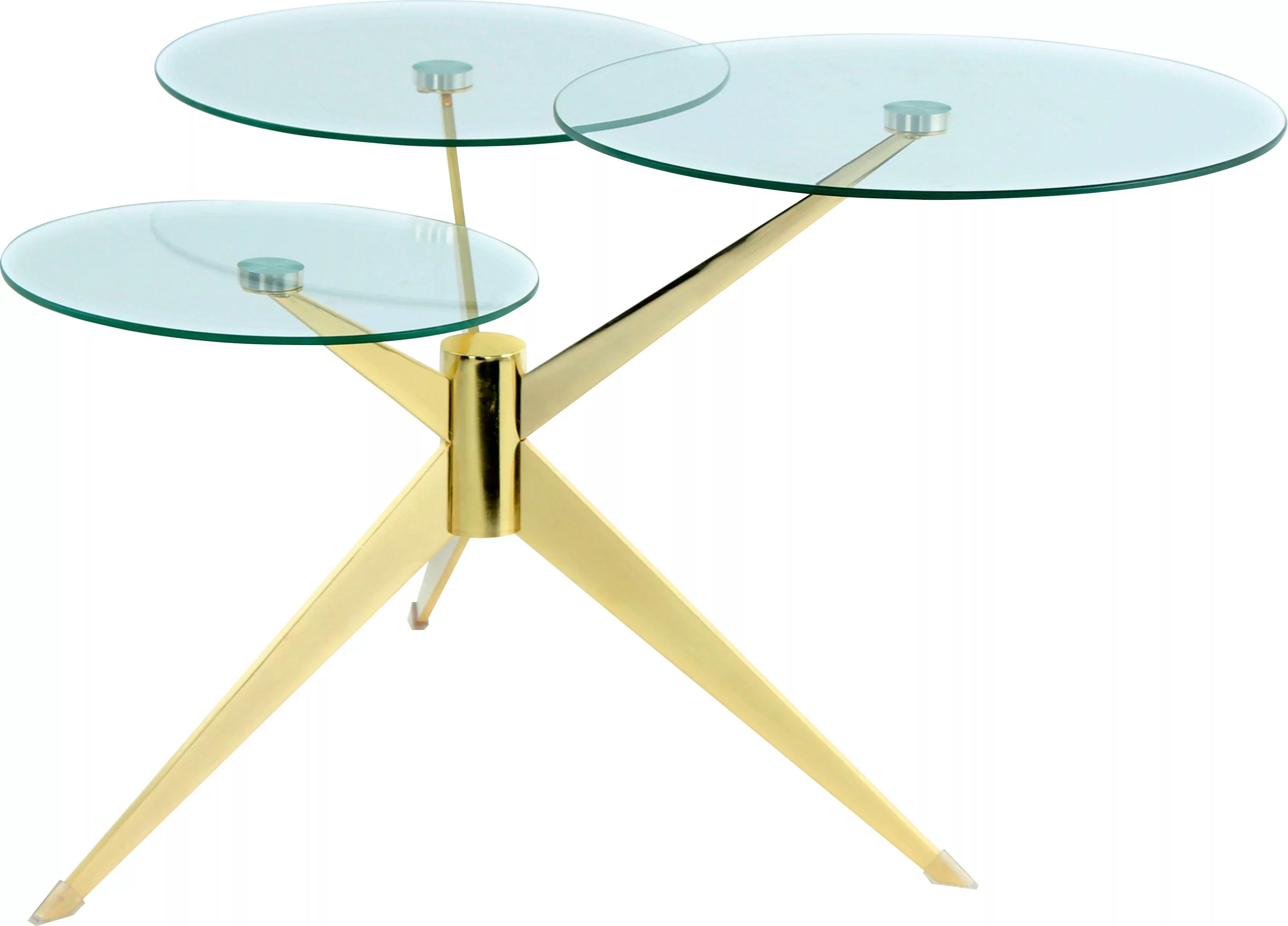 Kayoom Beistelltisch "Triplet", Drei Tischplatten auf verschiedenen Höhen, günstig online kaufen