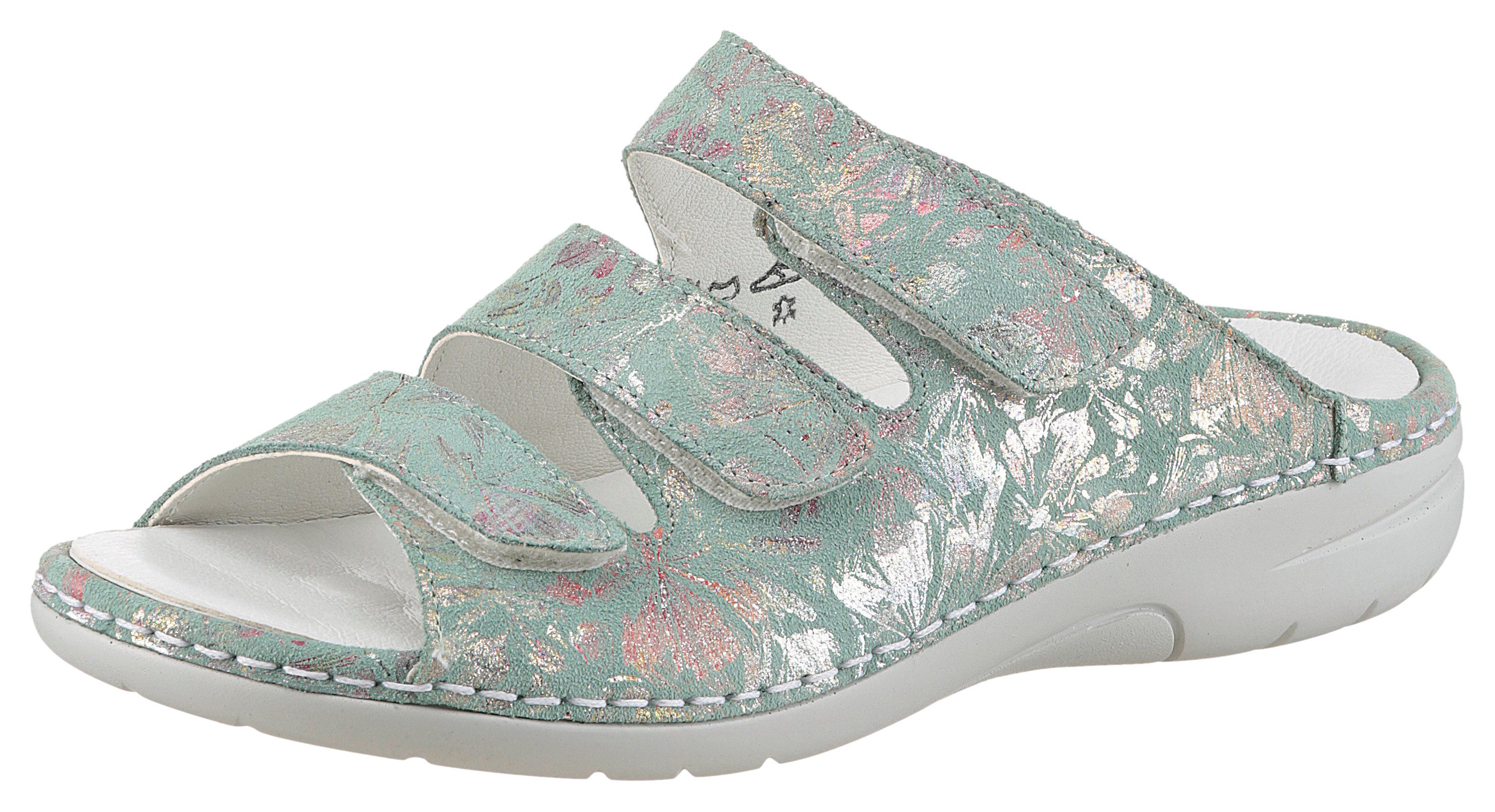 Waldläufer GUNNA Pantolette, Klettschuh, Sommerschuh, Komfortschuh günstig online kaufen