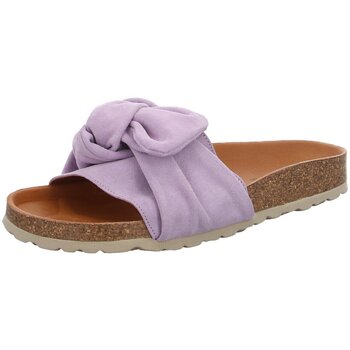 Verbenas  Clogs Pantoletten Velour/ Lila 330047V-0268-0035 günstig online kaufen