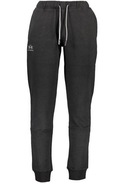 La Martina 5-Pocket-Hose Schwarze Herren-Sporthose: Elastisch, mit Kordelzu günstig online kaufen