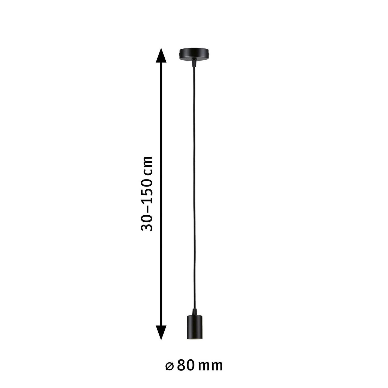 Paulmann Pendelleuchte »Ravi IP44 max 1x60W 230V Metall«, Leuchtmittel E27 günstig online kaufen