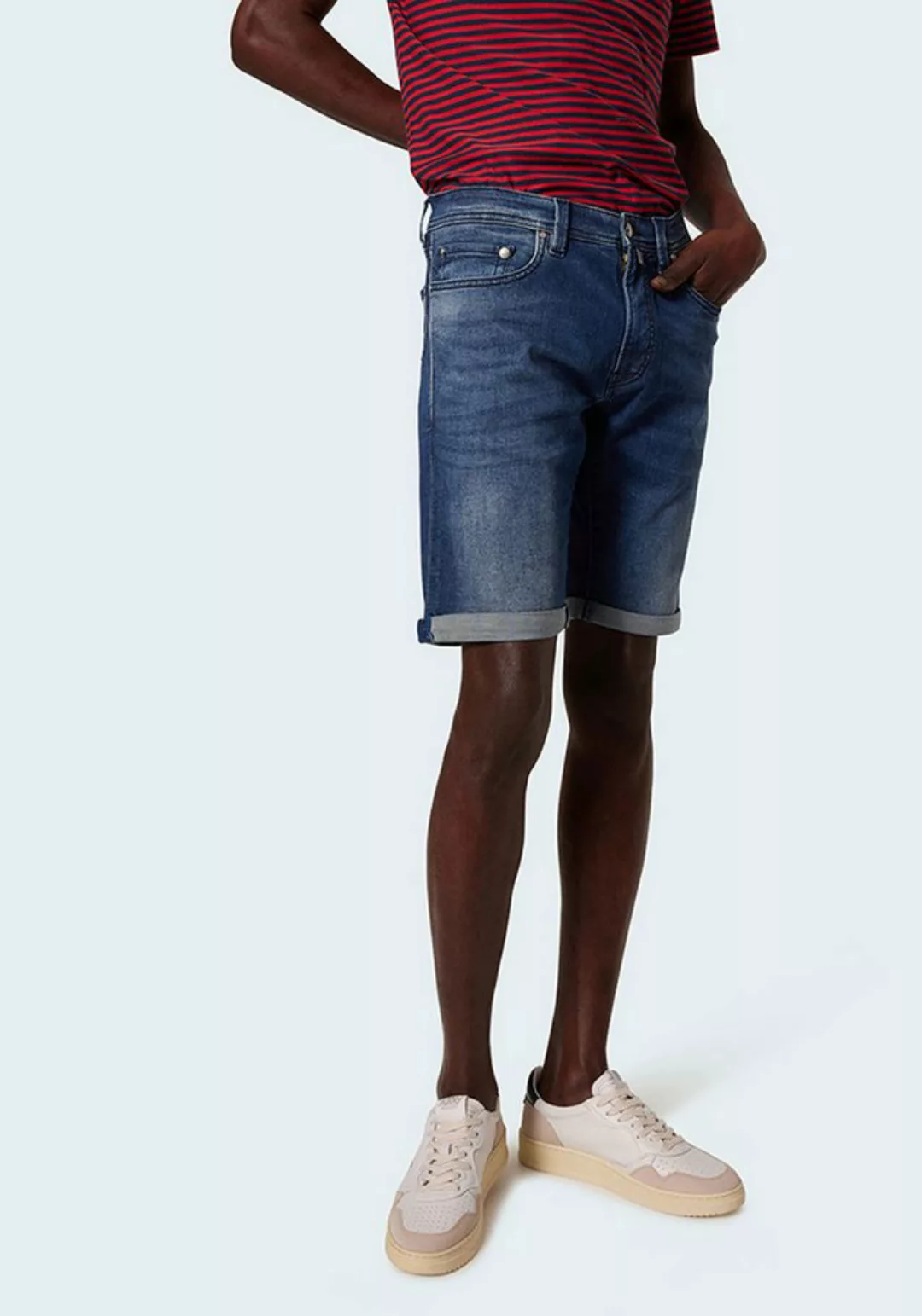 Pierre Cardin Jeansshorts Lyon Bermuda super elastisch und bequem günstig online kaufen