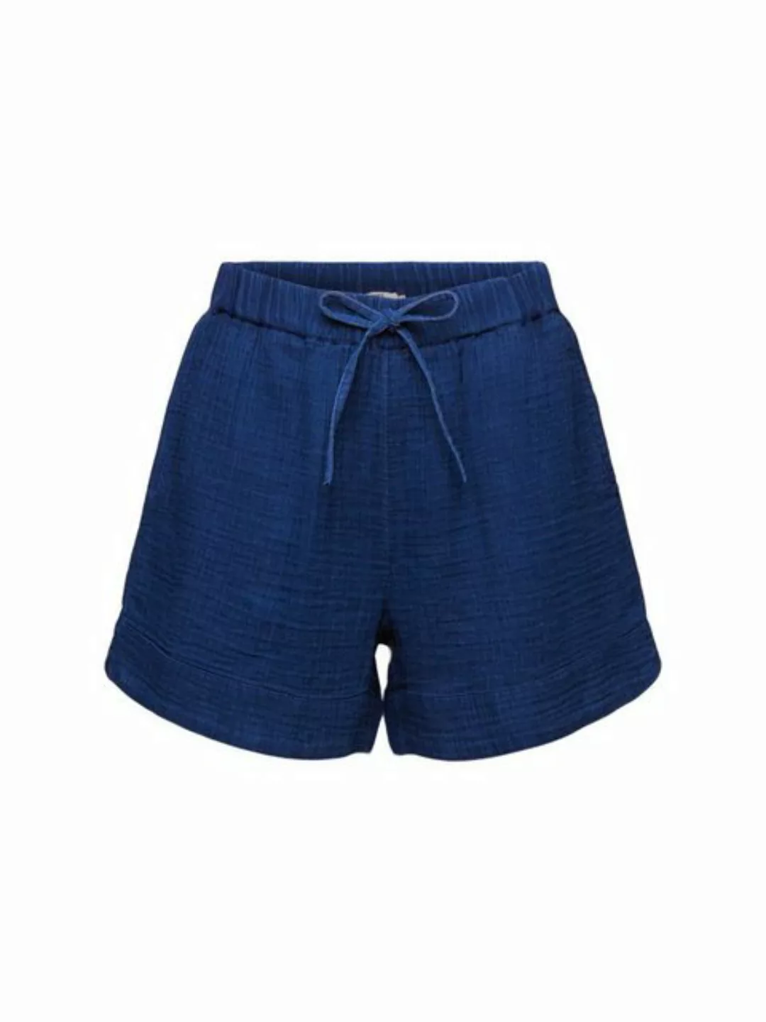 Esprit Shorts Pull-on-Shorts in Crinkle-Optik, 100 % Baumwolle (1-tlg) günstig online kaufen