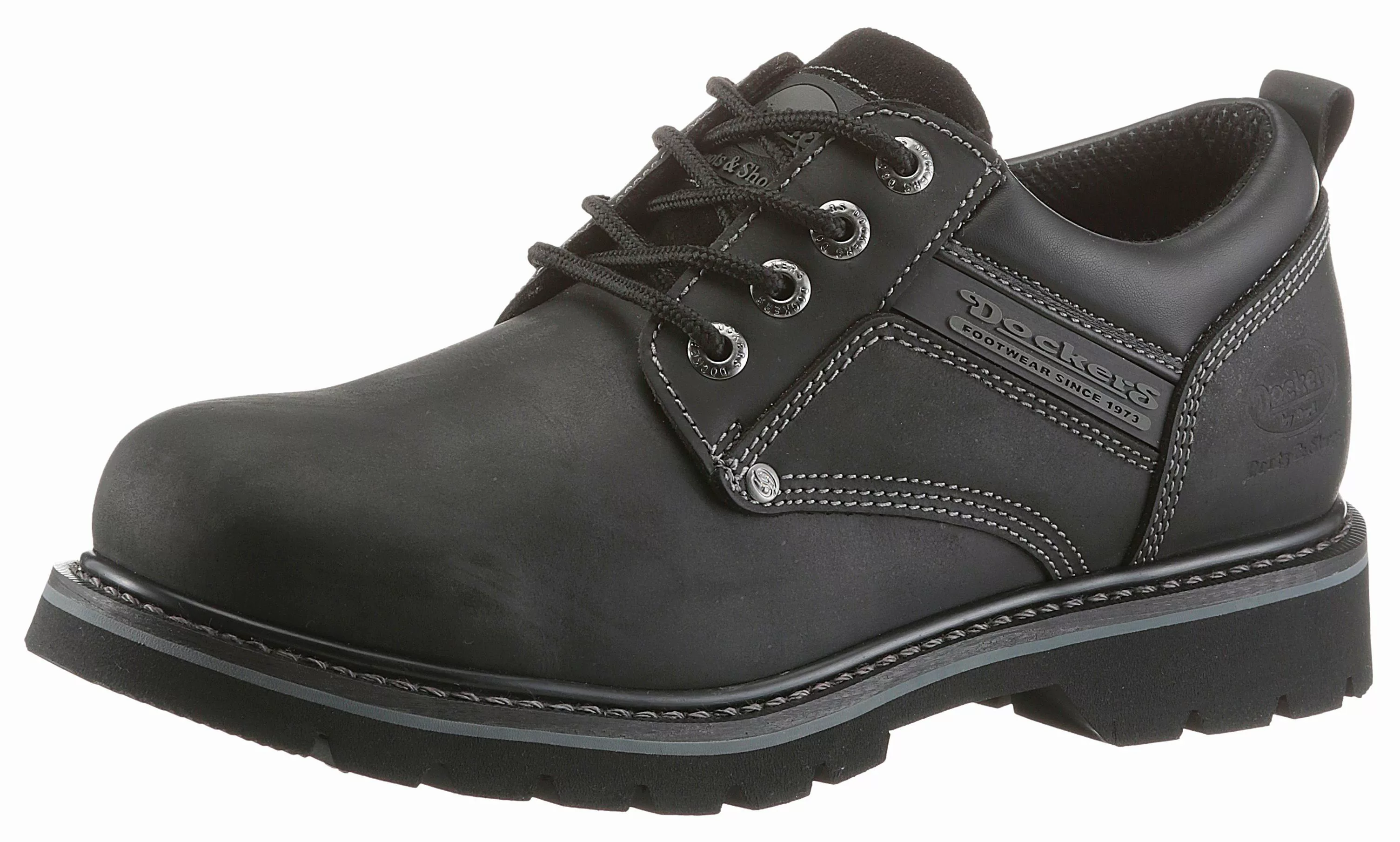 Dockers by Gerli Schnürschuh, Trekkingschuh, Trachtenschuh mit Profilsohle günstig online kaufen
