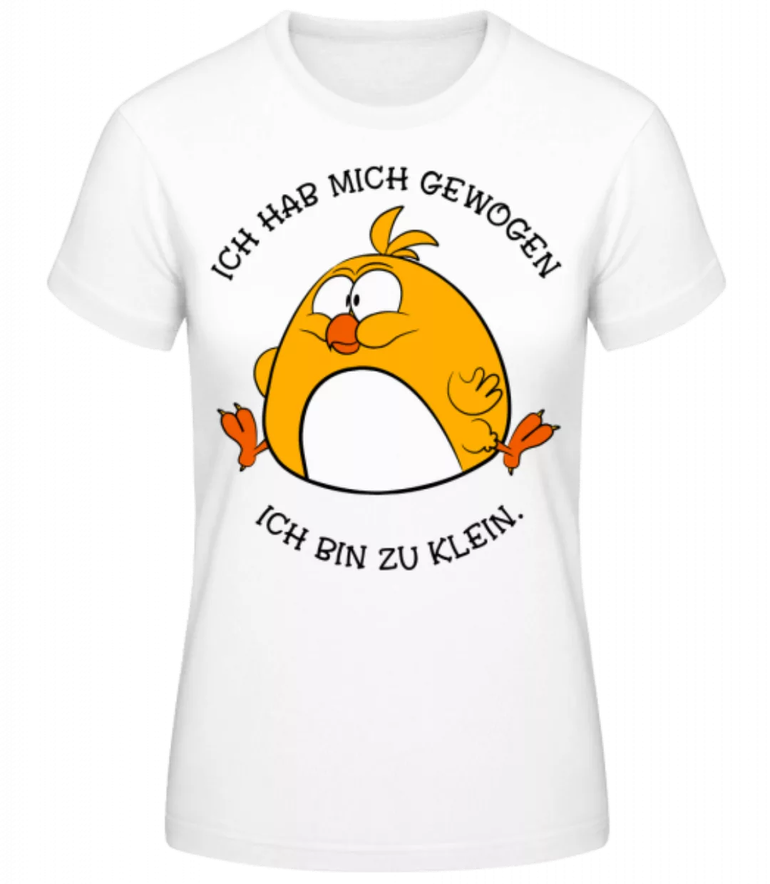 Ich Hab Mich Gewogen · Frauen Basic T-Shirt günstig online kaufen