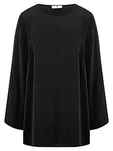 Long-Bluse zum Schlupfen Peter Hahn schwarz günstig online kaufen