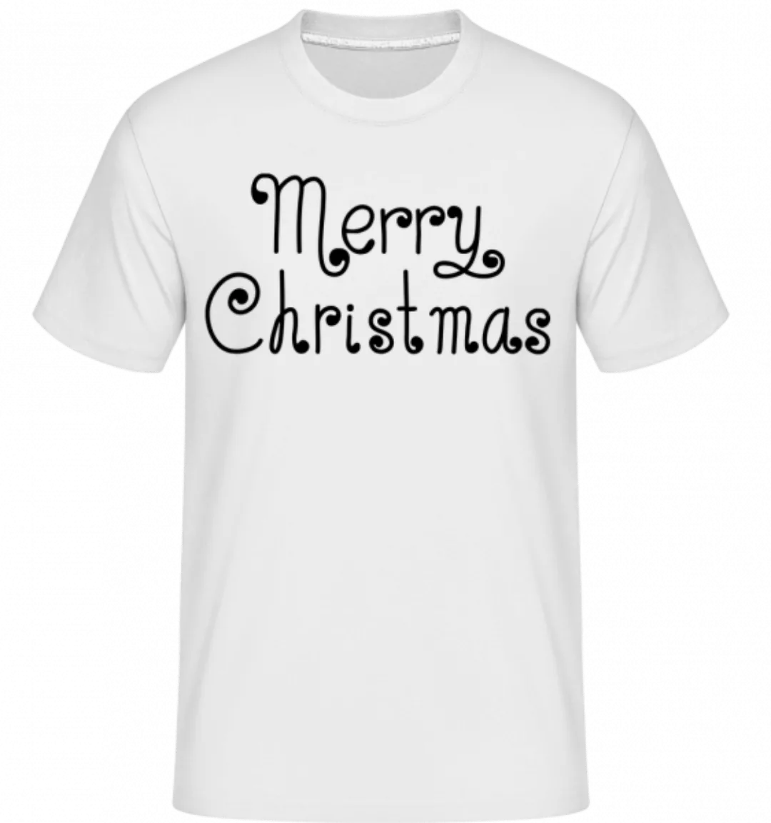 Merry Christmas · Shirtinator Männer T-Shirt günstig online kaufen