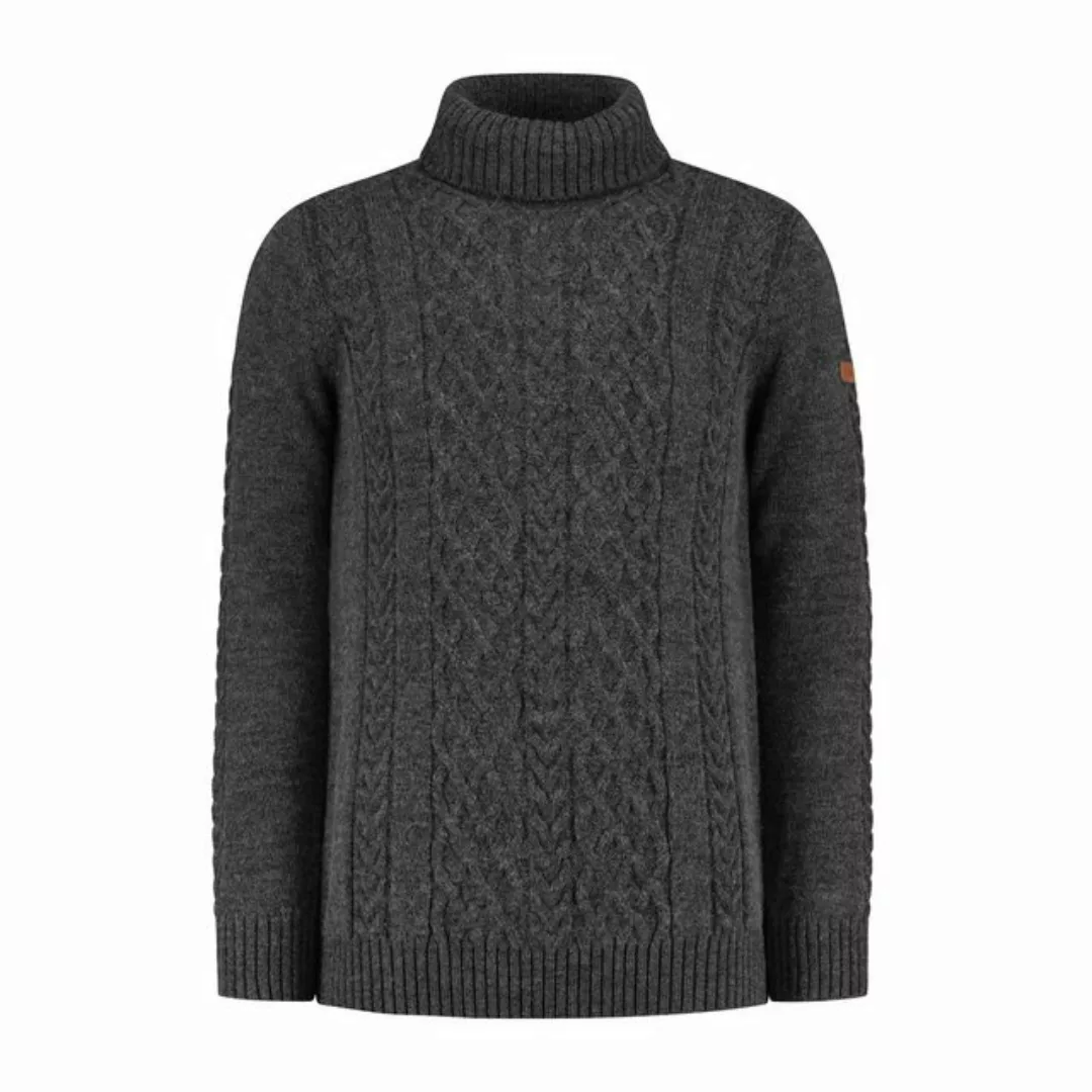 Travelin' Strickpullover Travelin' Coll Oulu Men Dark Antracite L günstig online kaufen