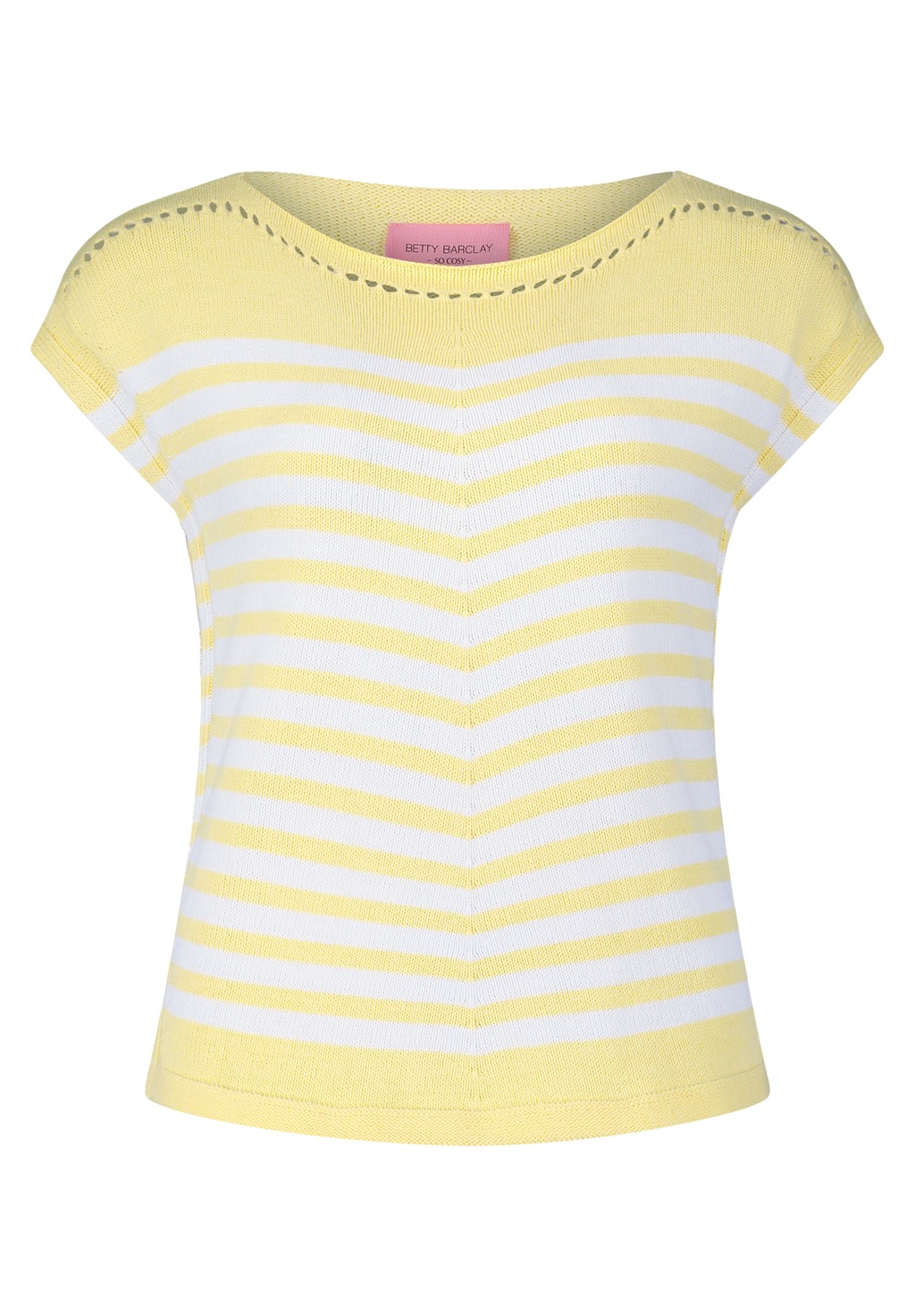 Betty Barclay Stricktop "Betty Barclay Damen Strick-Top mit Ringel", Ringel günstig online kaufen