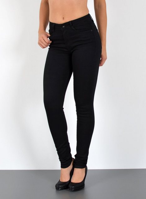 ESRA Skinny-fit-Jeans S400 Damen High Waist Skinny Jeans Stretch Hose hohe günstig online kaufen