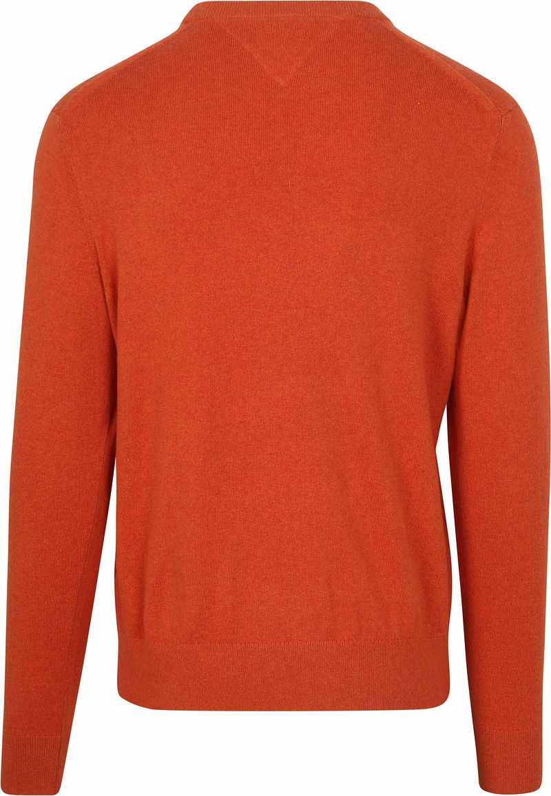 Tommy Hilfiger Pullover Cotton Kaschmir Orange - Größe XL günstig online kaufen