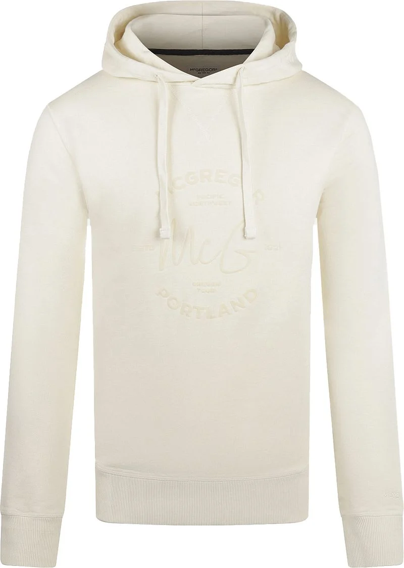 McGregor Hoodie Logo Ecru - Größe L günstig online kaufen