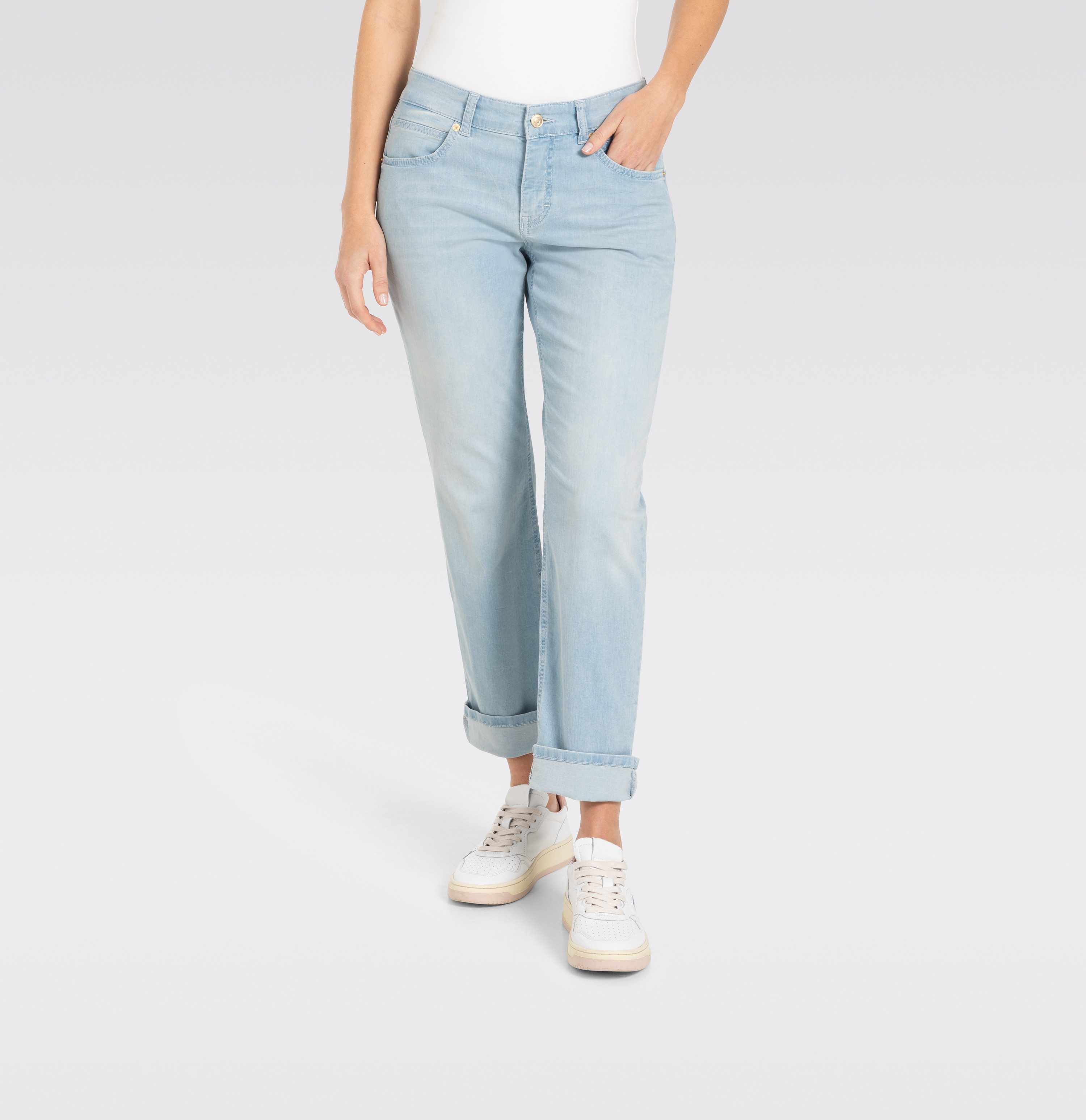 MAC Straight-Jeans SUE relax im Four-Pocket günstig online kaufen