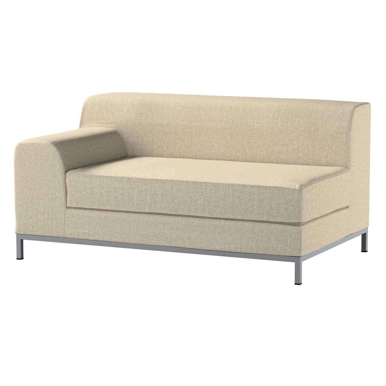Bezug für Kramfors 2-Sitzer Sofa, Lehne links, beige- grau, Bezug für Kramf günstig online kaufen