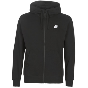 Nike Club – Schwarze Kapuzenjacke mit Reißverschluss, BV2645-010 günstig online kaufen