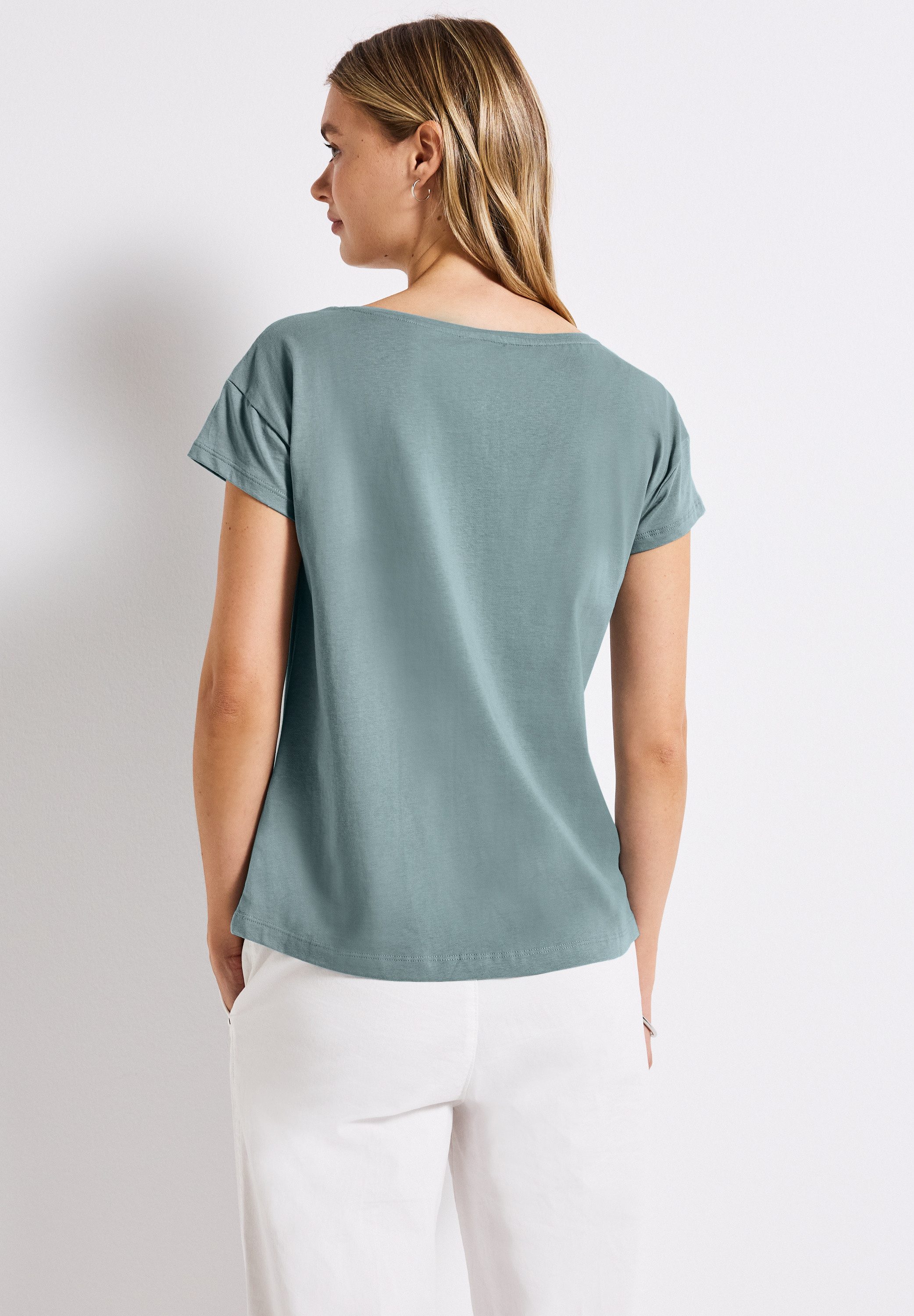 STREET ONE T-Shirt, aus reiner Baumwolle günstig online kaufen