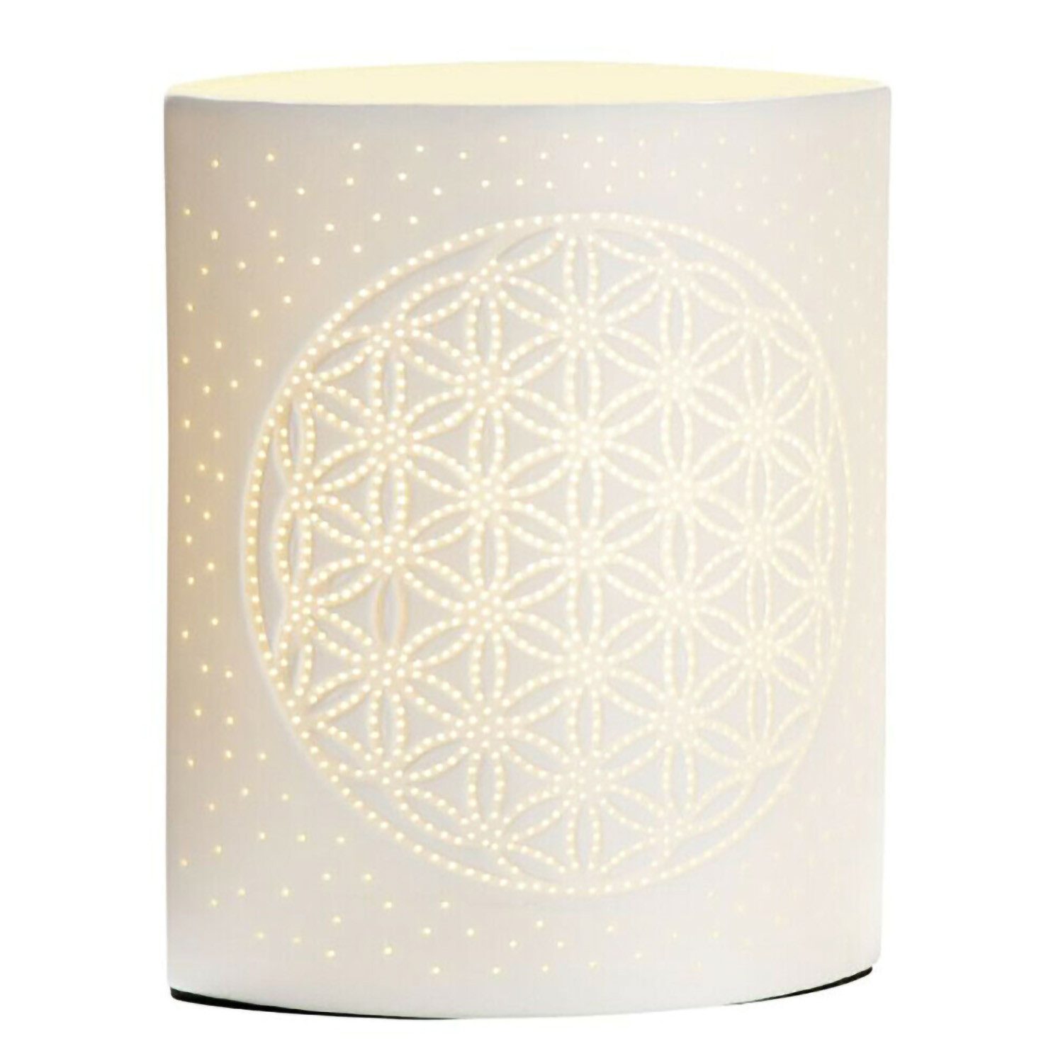 GILDE Tischleuchte GILDE Lampe Lebensblume - günstig online kaufen