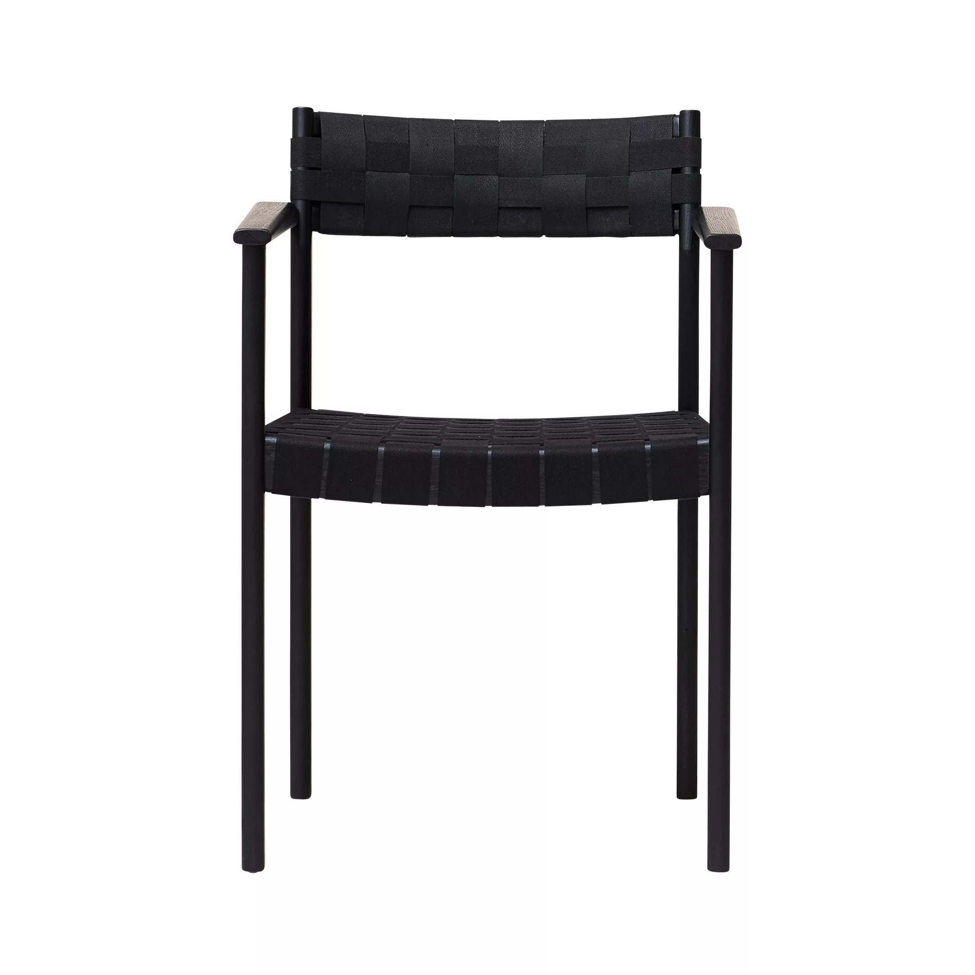 Form & Refine - Motif Armlehnstuhl - schwarz/gebeizt, lackiert/BxHxT 50,5x7 günstig online kaufen