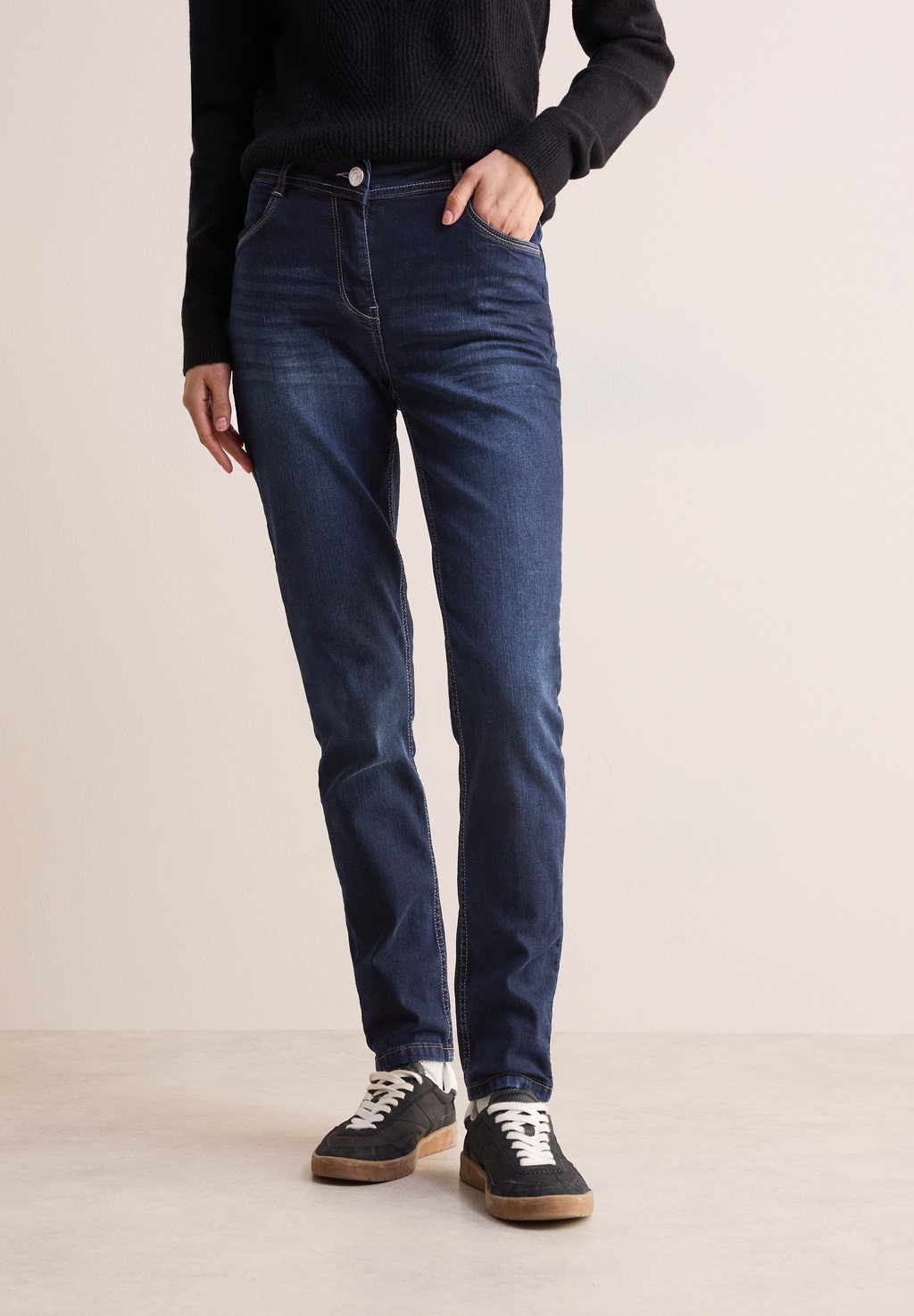 Cecil Slim-fit-Jeans - schmale Jeans Damen - klassische Jeans günstig online kaufen