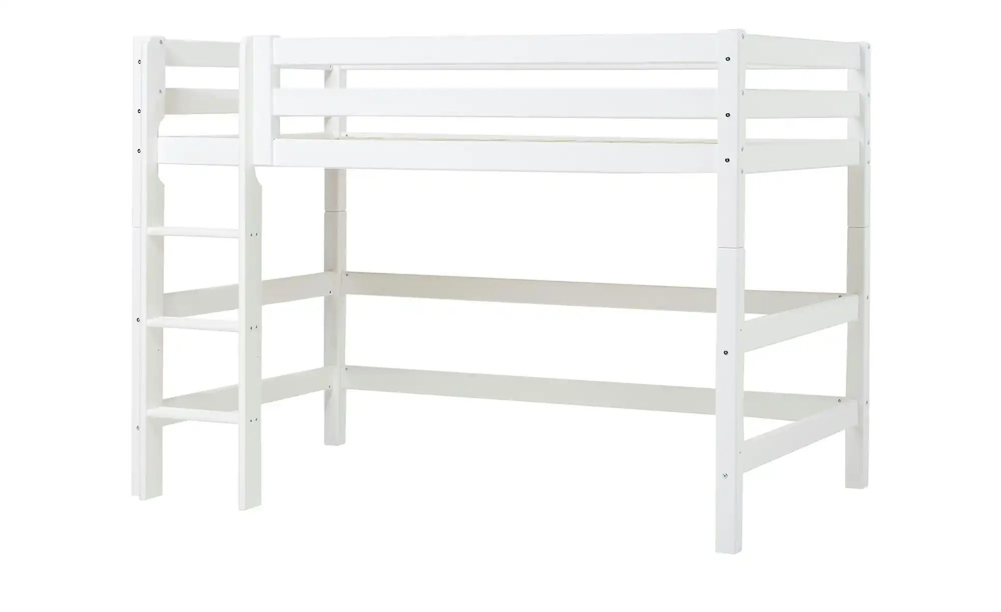 Hochbett  ECO Luxury ¦ weiß ¦ Maße (cm): B: 134 H: 150 Betten > Bettgestell günstig online kaufen
