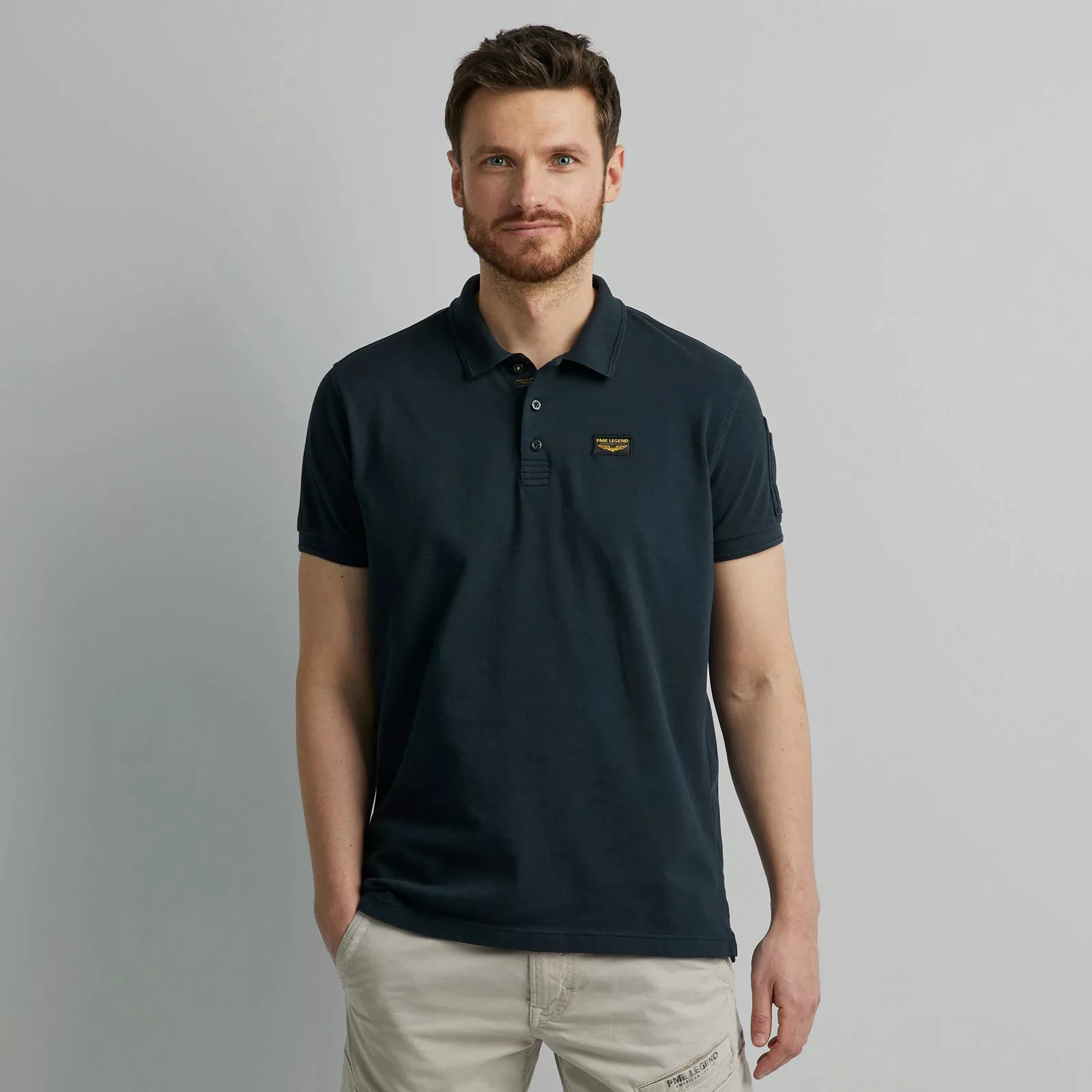 PME Legend Herren Poloshirt TRACKWAY - Regular Fit günstig online kaufen