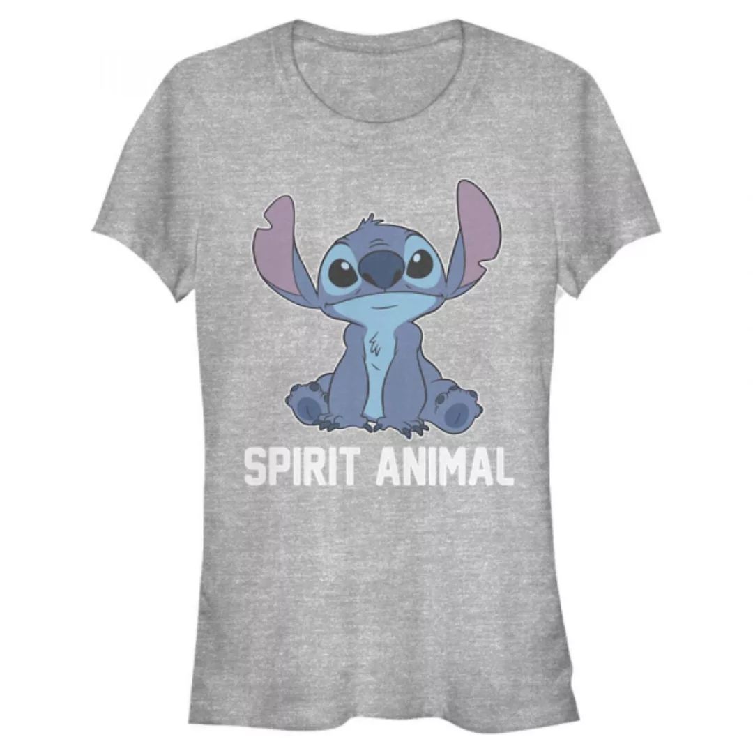 Disney Classics - Lilo & Stitch - Stitch Spirit Animal v2 - Frauen T-Shirt günstig online kaufen