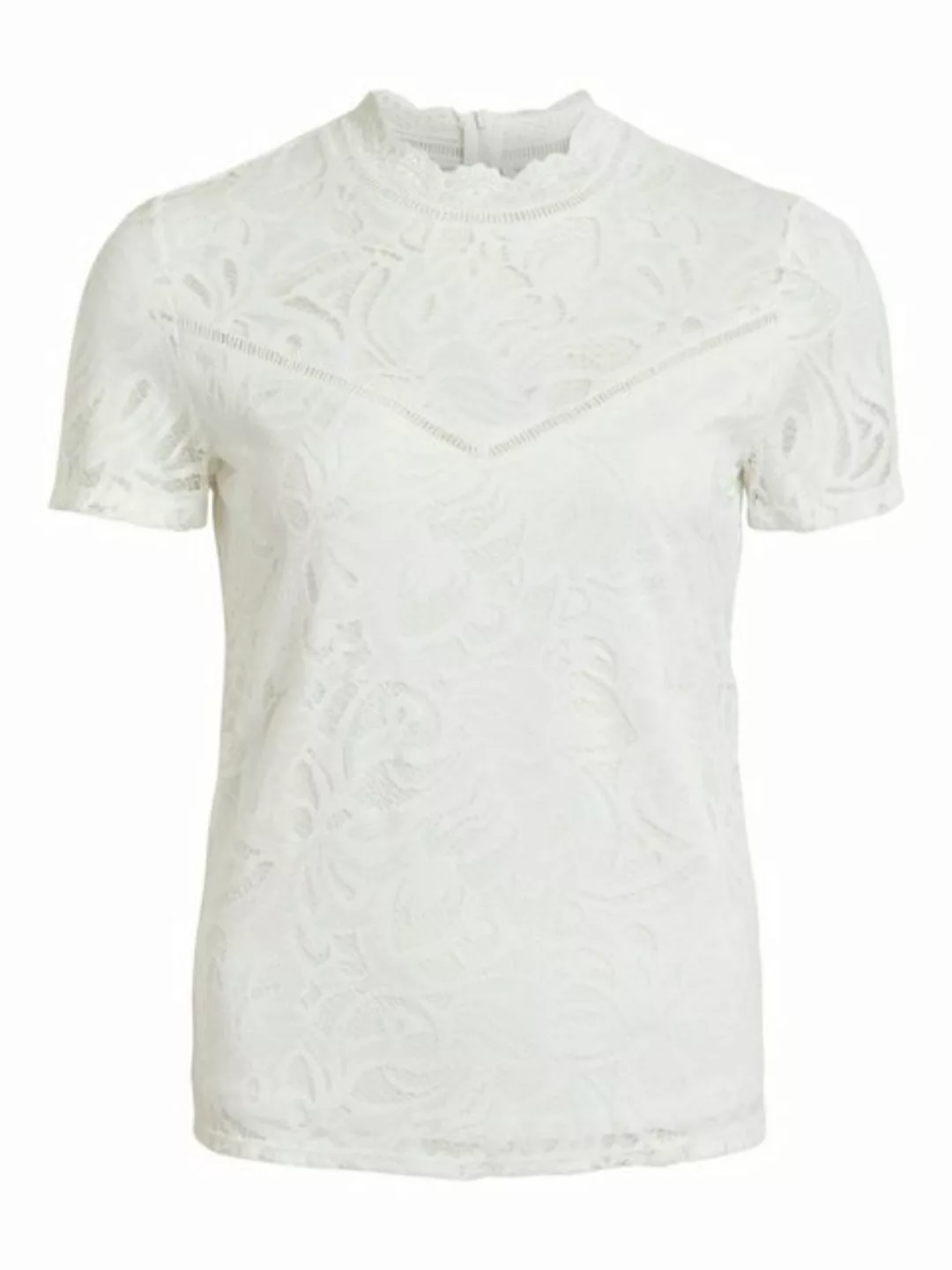Vila Stasia Kurzarm-t-shirt Aus Spitze XL Cloud Dancer günstig online kaufen