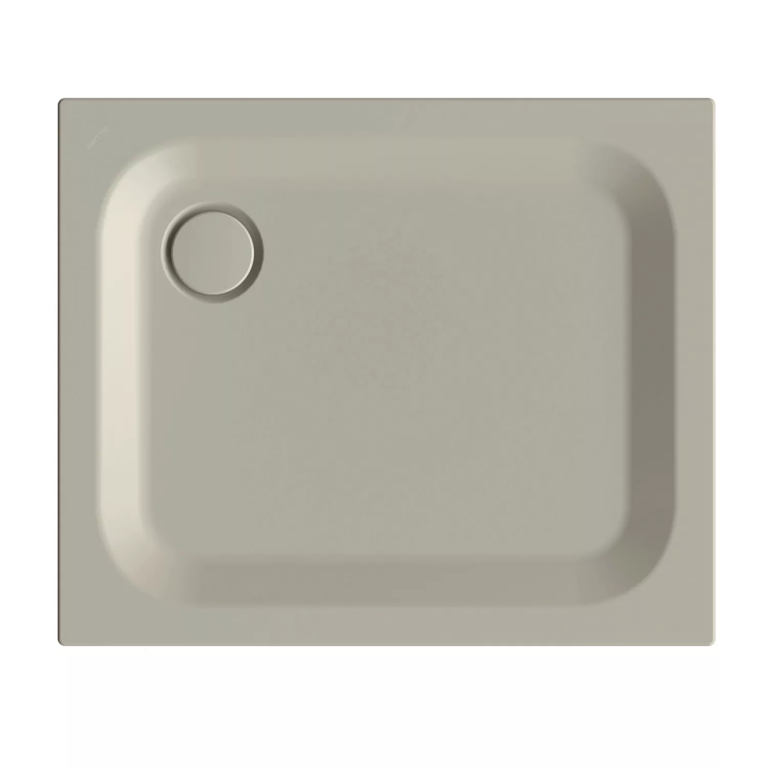 Bette Duschwanne Steel Quadrat 80 cm x 80 cm Stone günstig online kaufen