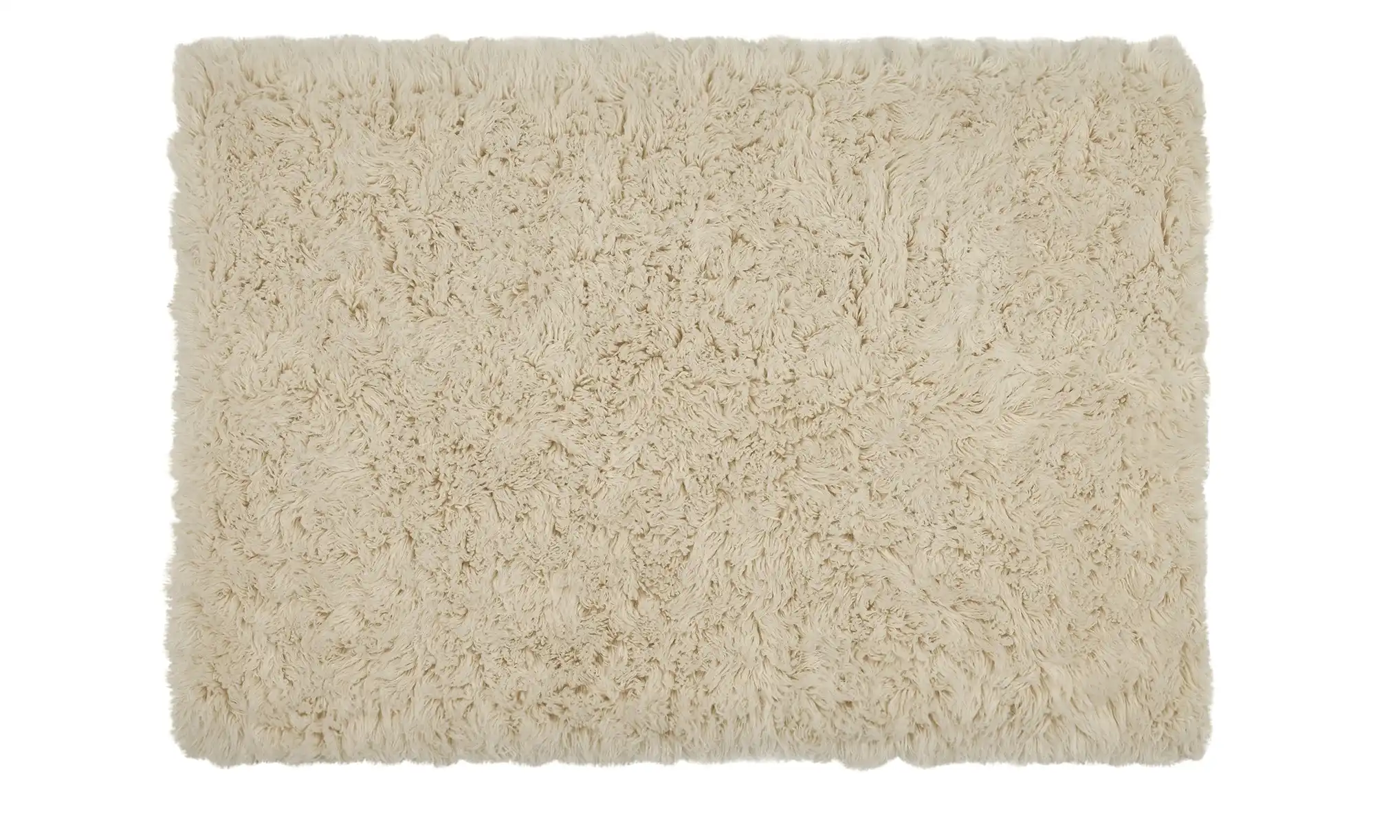 Hirten-Teppich  Flokati ¦ beige ¦ Wolle ¦ Maße (cm): B: 60 H: 7 Teppiche > günstig online kaufen