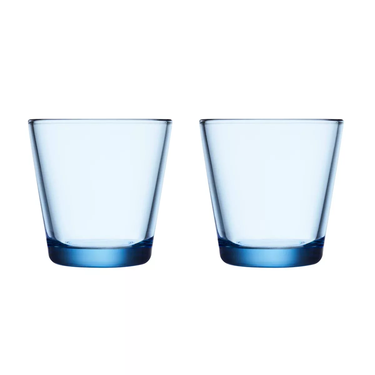 iittala - Kartio Glas 2er Set 21cl - aqua/H 8cm/0,21L günstig online kaufen